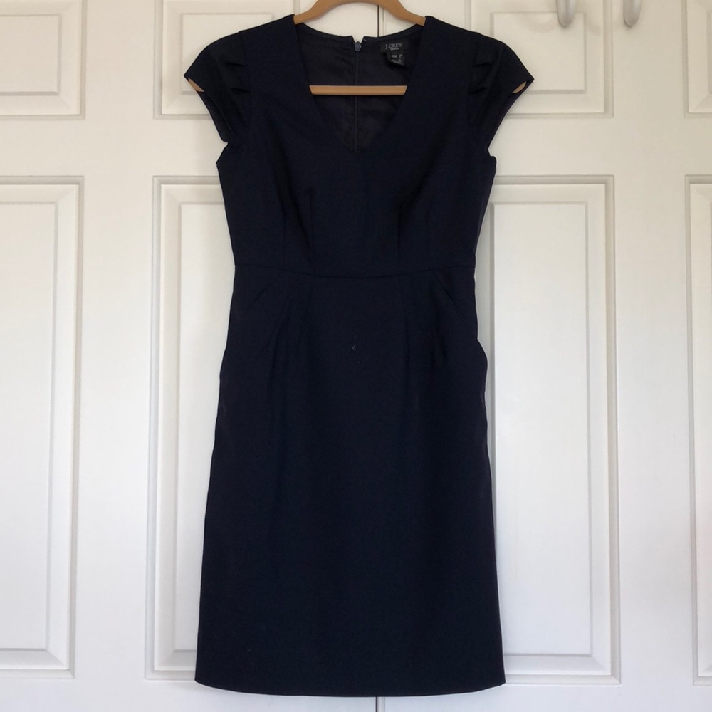 J Crew Navy Dress - Size 00P
